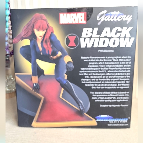 BLACK WIDOW MARVEL Gallery LEGENDS 5 Figure PVC Diorama - Picture 8 of 9